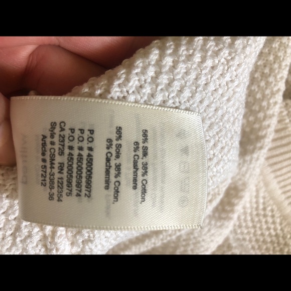 Wilfred Galois V-neck sweater, Silk & Cashmere - Picture 3 of 3